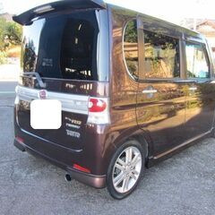 タントカスタム RSターボ / 全ての記録簿有/ブースト追加メーター等 / 車高調 / 社外マフラー【車検令和8年/3月】修復歴無し☆の画像