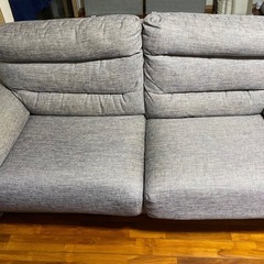 　ニトリ　3人がけソファの画像