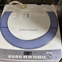 sharp 洗濯機 の画像