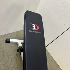 【引き取り限定】レッグフラットベンチ　ボディデザイン　健康器具の画像