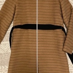 シップス　SHIPS コート　キャメル　アンゴラ　ノーカラーの画像