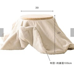 【未使用品】3COINS ペット用こたつの画像