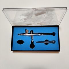 【エアテックスエアブラシ＋コンプレッサー（APC-001）セット】※現地取引の画像