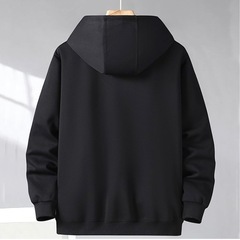 パーカー メンズ 長袖 秋冬服 ジップ トレーナー ゆったり 大きいサイズ カジュアル 無地 フード付き スウェット フード付き の画像