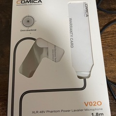 COMICA  XLRピンマイク　1.8mの画像