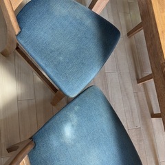 ウッドダイニングテーブル4人がけの画像