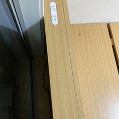 ReCENO製 木製フロアベッド シングル　ヘッドボード付きの画像