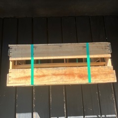 美品　一升瓶ケース　椅子　ビールケース　木箱　ビンテージ　インテリア　10本収納の画像