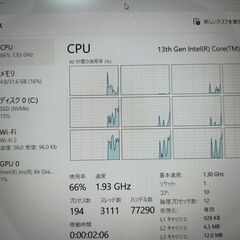 極上品です。2024年型！高性能ﾓﾃﾞﾙﾉｰﾄﾊﾟｿｺﾝの画像