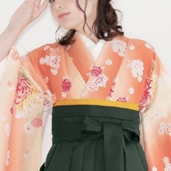 少しお値下げ中です　袴とショート丈着物２点セットの画像