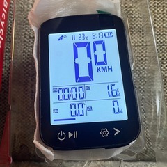 GPSサイクルコンピューター 新品・未使用の画像