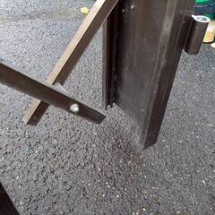 カーテンゲート アルミ 門扉 伸縮ゲートの画像