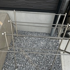 傘立て、洗濯ラックセットの画像