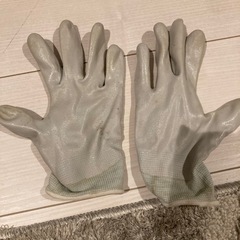 【USED】軍手 ゴム手袋 Mサイズの画像