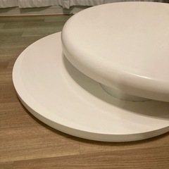 11月15,16日引き取り希望Francfrancの回転テーブル　の画像