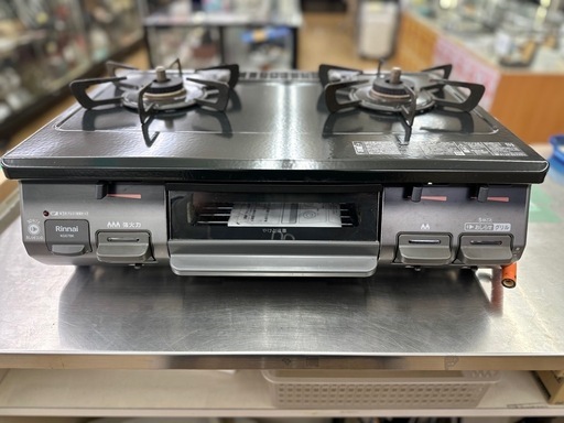 【ドリーム川西店御来店限定】☆ジモティー見たよ♪割引☆ リンナイ ガステーブル KG67BKL LPガス 2023 動作確認／クリーニング済み 【99560000035244】