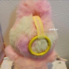 POP MART エナジー ぬいぐるみ ラブブ LOYALTY　ピンクの画像