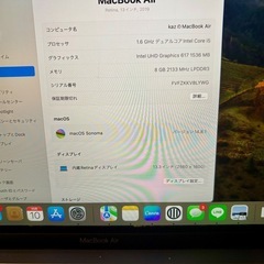 MacBook 13inch　の画像