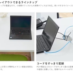 オフィスデスク 100×60×70cm 美品 約3ヶ月使用 13脚あり／まとめ買い可 幅100の画像