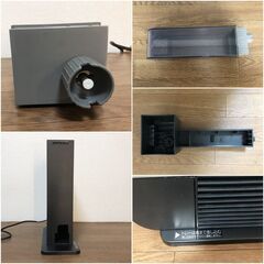 YAMAZEN セラミックヒーター DKF-M121-W 加湿機能搭載 タンク容量2.2L 暖房出力2段階切替 山善ハイブリット暖房器具 清掃/動作確認済みの画像