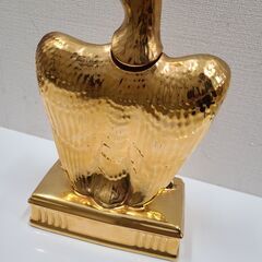 J1779【リユースのサカイ柏店】 ブランデー　グランド アルマニャック ジャノーXO　金陶器　　700ml　40度　未開栓　の画像