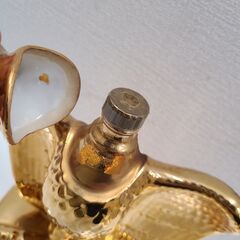 J1779【リユースのサカイ柏店】 ブランデー　グランド アルマニャック ジャノーXO　金陶器　　700ml　40度　未開栓　の画像