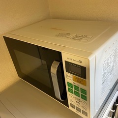 【豪徳寺駅周辺／一人暮らし向け／トースト可】YAMADA オーブンレンジ YMW-W16D1（2017年製・温め1分まで動作）の画像