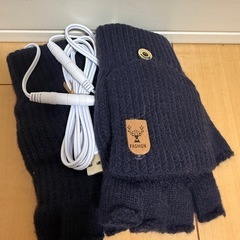 手袋 電熱グローブ 両面発熱 電熱手袋 USB給電式 男女兼用 防寒の画像