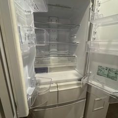 【美品】三菱 6ドア冷蔵庫 MR-R46F-W（2020年製 462L）の画像