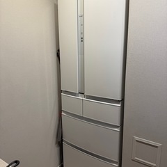 【美品】三菱 6ドア冷蔵庫 MR-R46F-W（2020年製 462L）の画像