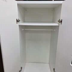 J8662 【リユースのサカイ柏店】 IKEA イケア STUVA MALAD 収納棚 ホワイト クリーニング済の画像
