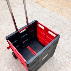 折りたたみコンテナキャリーの画像