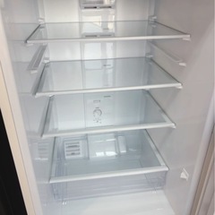 (送料無料) 2022年 極美品 201L 冷蔵庫 ゆったり大容量 全段強化処理ガラス棚 低温フリーケース ⑤の画像