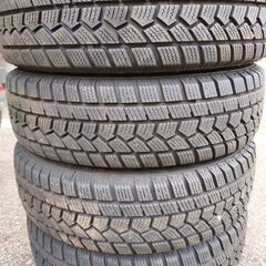 スタッドレスタイヤ　155/65R14　22年製の画像