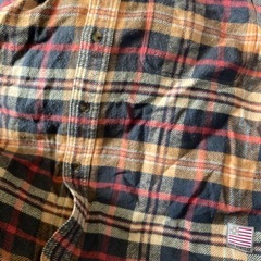 Dog Horiday チェックシャツ Lサイズの画像