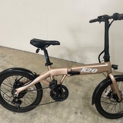 x20 折りたたみ電動自転車の画像
