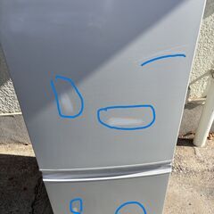 シャープ ノンフロン冷凍冷蔵庫    SJ-14T-S 137L    2011年製造   通電・動作確認済  の画像