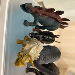 恐竜おもちゃせっとセットの画像