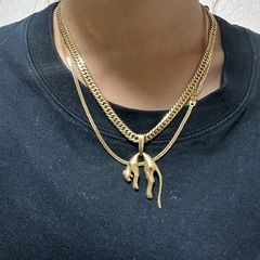 K18喜平ネックレスセット　64.9gの画像