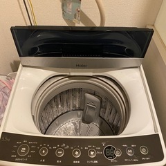 ハイアール 洗濯機　5.5kg　2018年製 の画像