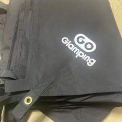 美品　GOGlamping HENGEN+スクエアタープTC 正方形タープ ポリコットン 焚き火可 【19箇所ループ・特殊防水テープ付き】500mm耐水圧 撥水加工 遮光/遮熱/難燃 の画像