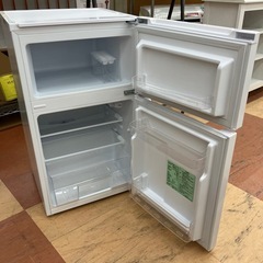 ★ジモティー割引10%★2ドア冷蔵庫 87L YRZ-09LW 2024年製《リサイクルショップドリーム次屋店/尼崎市若王寺》の画像