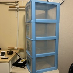 ディズニー スティッチ 4段プラチェストの画像