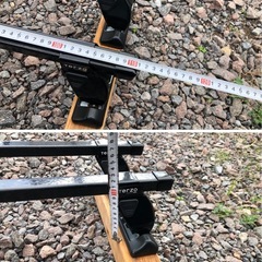 ジムニー JB23用 Terzo キャリアベース 鍵付 ルーフレール無し車用の画像