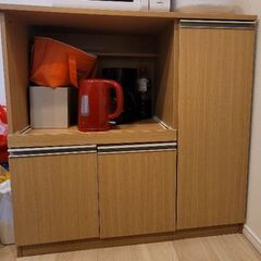 電子レンジ用ラック差し上げますの画像