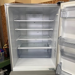 312 送料設置無料　アクア大型冷蔵庫　355L  4ドア　洗濯機の画像