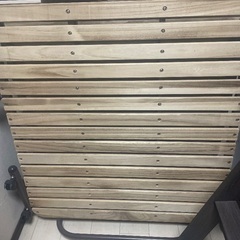 折りたたみ式シングルすのこベット2個セットの画像