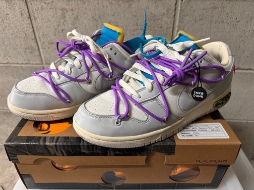 Off-White × Nike Dunk Low 