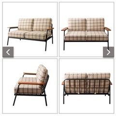 ソファー 2人掛けの画像