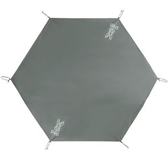 美品　DODワンポールテントS、専用グランドシートセットの画像